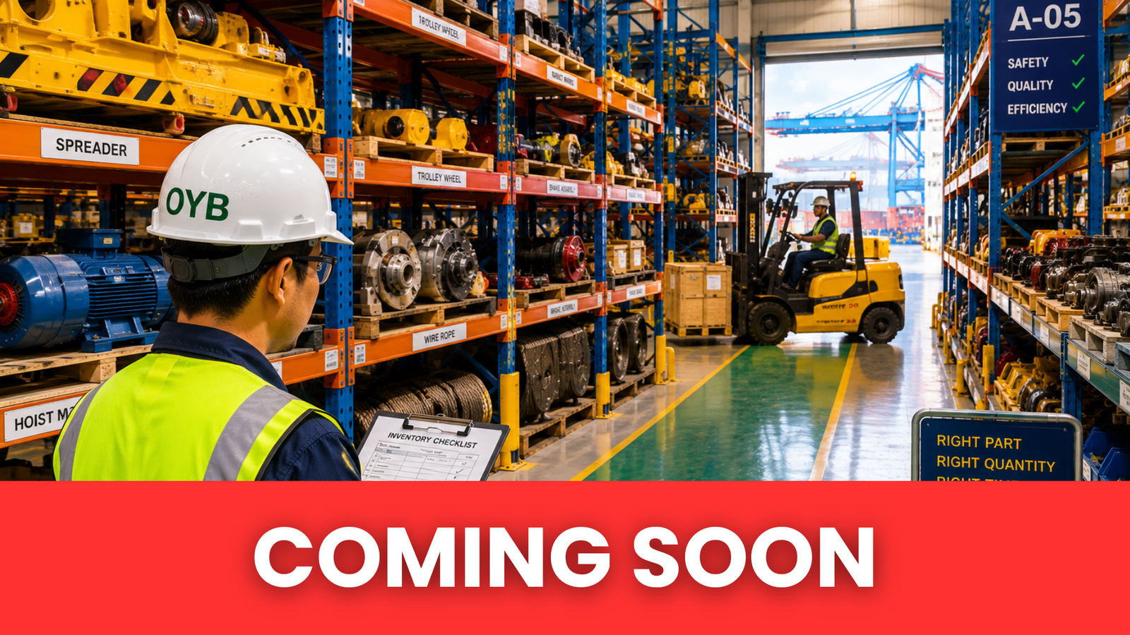 Strategy Inventory Control For Port Equipment